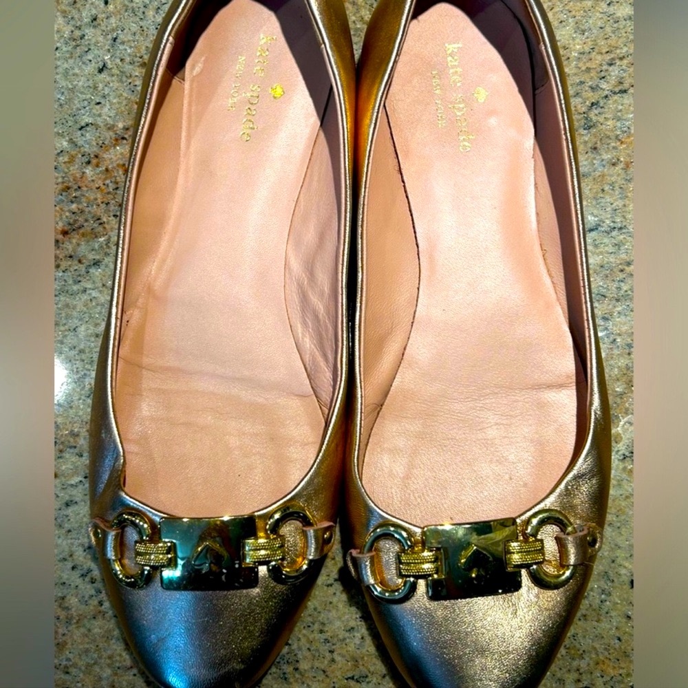 Kate Spade Gold Women's Flats